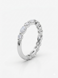 1.25ct Lab Diamond Women’s Band 14k White Gold