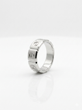Men’s Wedding Band 14k White Gold